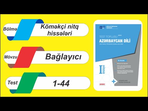 DİM-in Test toplusu / Bağlayıcı / 1-44