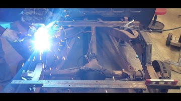 1962 Chevy C10 Airbag Project Part 1 (Rear Frame Notch Part 4)