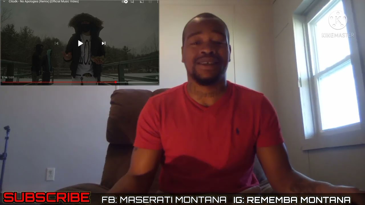 Rememba Montana Reacts To Citodk - No Apologies (Official Video) [REACTION]🎯🔥