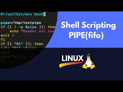 Linux Pipe | Fifo #bashscripting  #linux #shellscripting #linuxforbeginners #devops