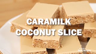 How To Make An Easy Caramilk Coconut Slice  Australias Best Recipes