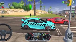 New Taxi Car Driving School Simulator - City Taxi Game 2023 - Car Game Android Gameplay screenshot 2