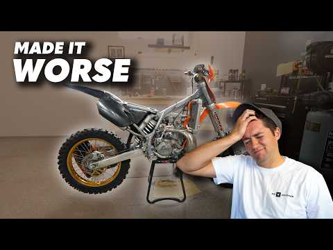 I Spent Weeks Fixing This Bike and Made It Worse | KTM 200 Episode 2