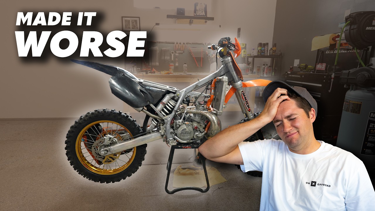 I Spent Weeks Fixing This Bike and Made It Worse | KTM 200 Episode 2