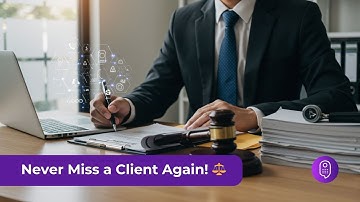 Missed Calls = Lost Clients! 🚫📞 AI Voice Bot for Lawyers ⚖️🤖