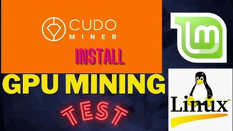 Cudo miner  GPU mining  on Ubuntu Linux