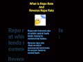 Repo rate and Reverse repo rate #commerce#economics#finance #12th commerce