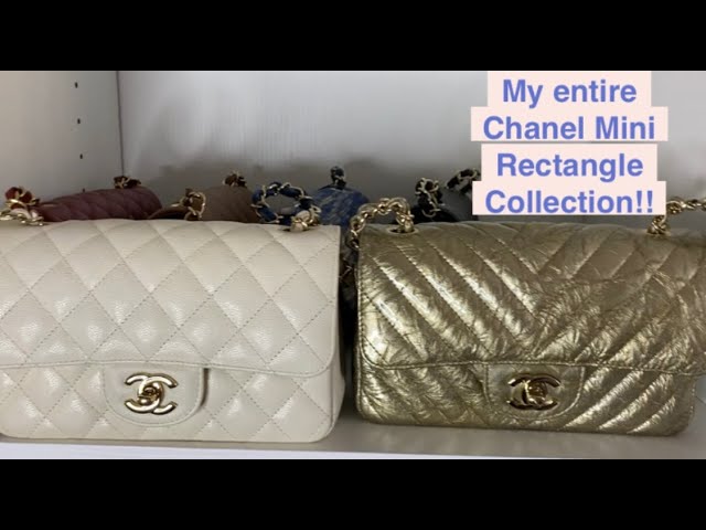 MY ENTIRE CHANEL MINI RECTANGLE COLLECTION!!! 