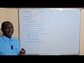 Calculus Overview 