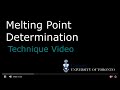 Melting Point Determination