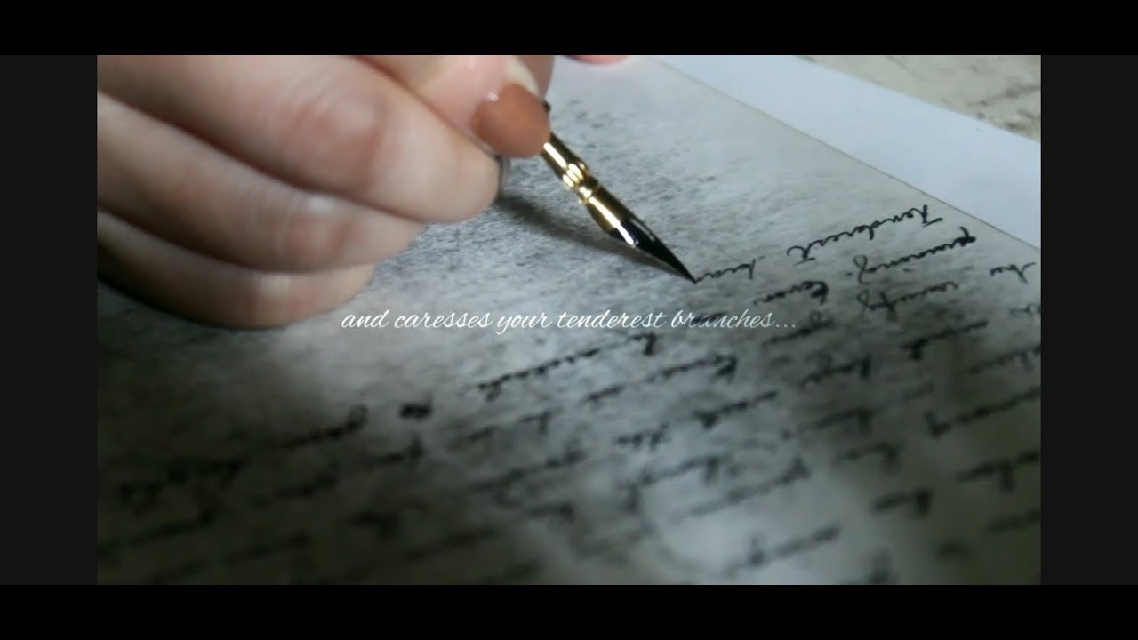 Write A Letter With Me | On Love, an excerpt from The Prophet by Kahlil Gibran - YouTube