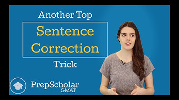 Another Top GMAT Sentence Correction Trick