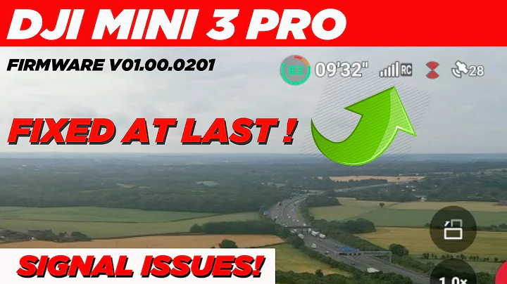 DJI MINI 3 PRO Firmware Update - HUGE Update - Signal issues FIXED! - ONLY RELEASED TODAY!