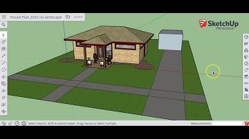Landscape in SketchUp 1 of 2