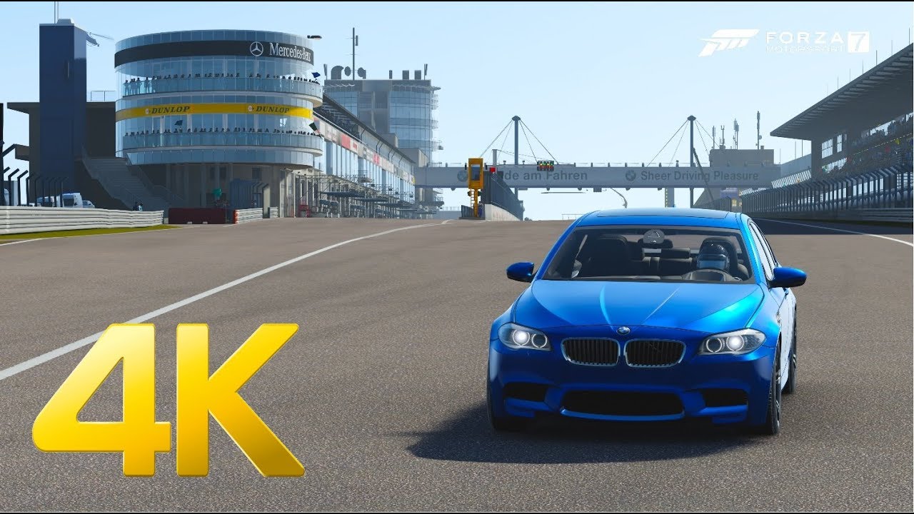 [SUNDAY RACE] BMW M5 Nurburghring GP Circuit -Forza Motorsport 7- [4K-60FPS]