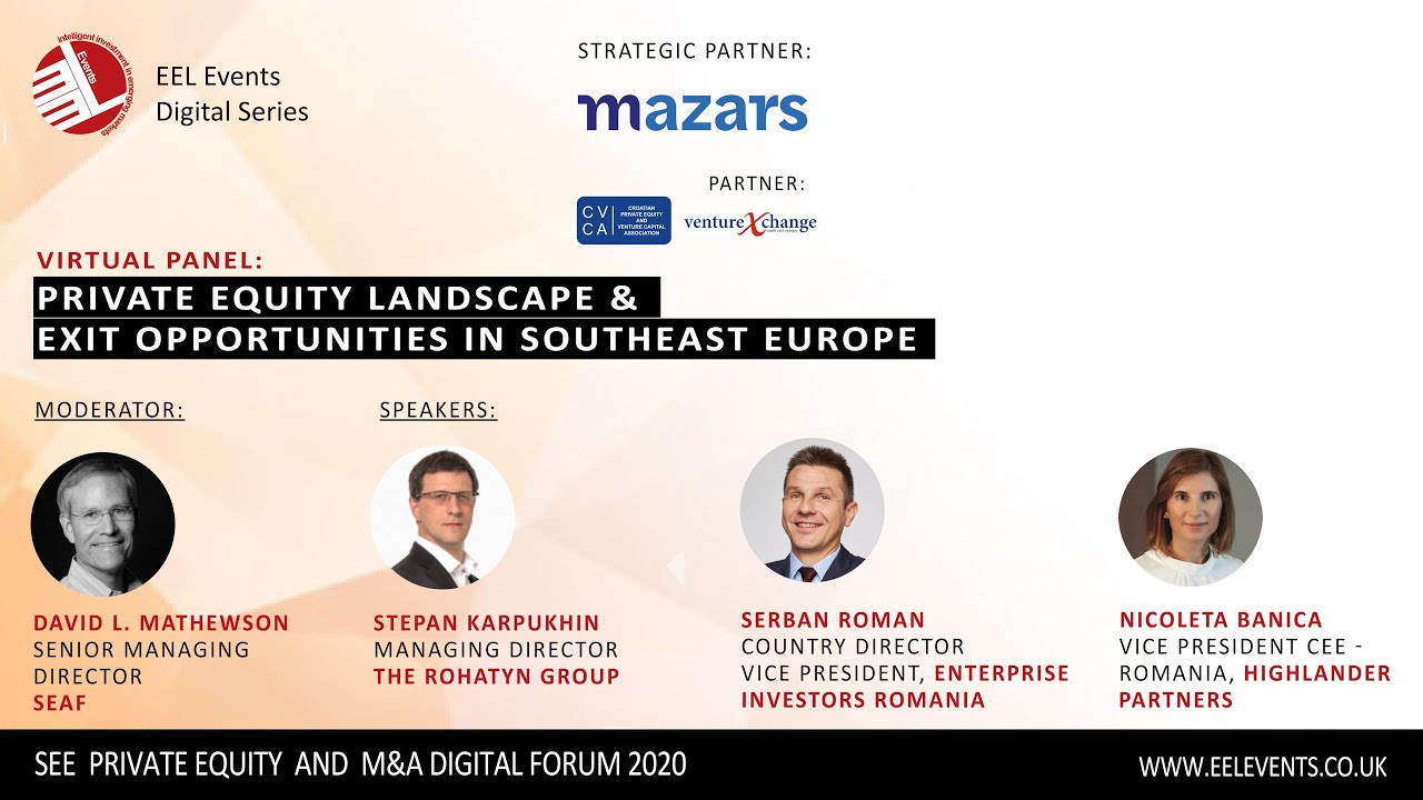 PRIVATE EQUITY LANDSCAPE & EXIT OPPORTUNITIES IN SEE SEE Private