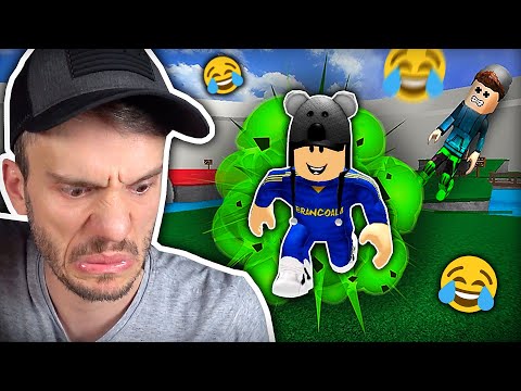 PEIDOS e RISADAS no ROBLOX com Marcos - Brancoala Games 