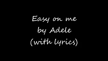 Go Easy on me, by Adele, with Lyrics. Cover by Susana Ballesteros