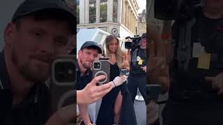 Singer Tate Mcrae Arrives In London For The Premiere Of F1 F1 Bradd Pitt Lewis Hamilton