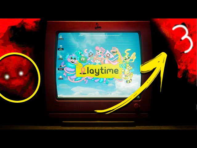 Poppy Playtime 3 LANÇOU FINALMENTE OFICIAL - NOVAS IMAGENS, SEGREDOS e  PRÉ-REGISTRO LIBERADO !! 