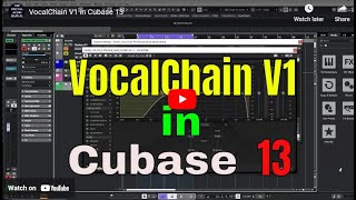 VocalChain V1 in Cubase 13