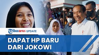 Siswi SMA Sempat Curhat hingga 'Marahi' Presiden Jokowi, Sabrila akhirnya Dapat Ganti HP Baru