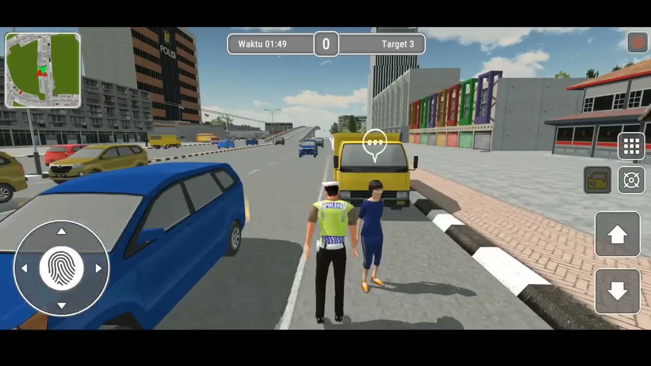 Mode Razia AAG Petugas Polisi Simulator