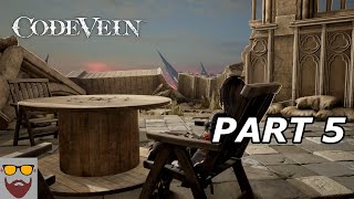 Let's Play Code Vein - Part 5: Exploring the Ruined City - Gameplay Walkthrough Blind