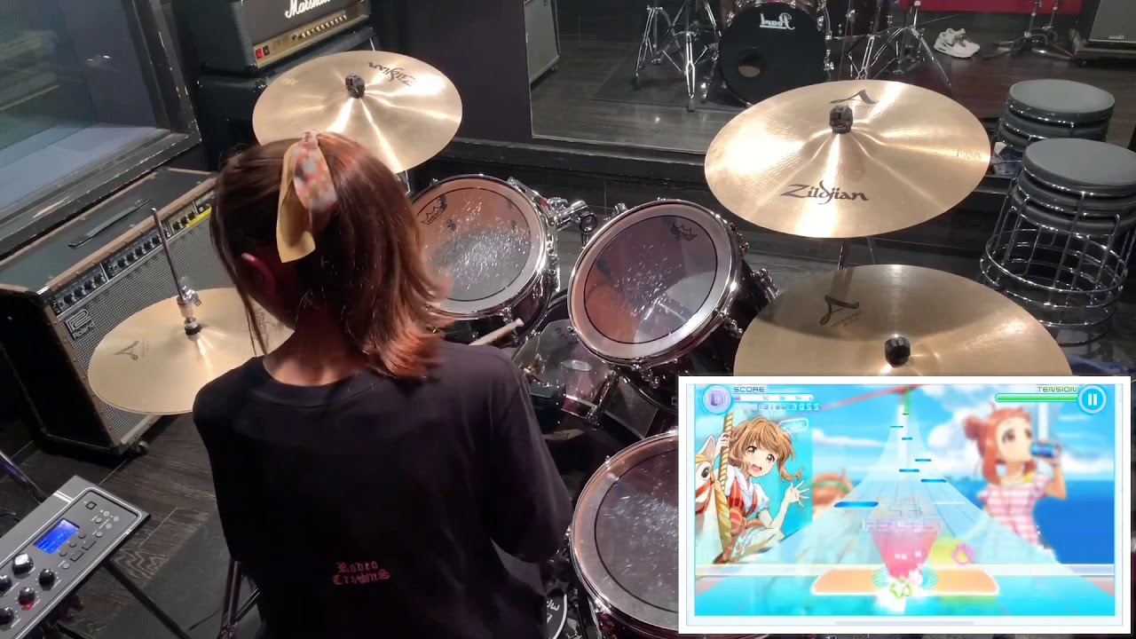 【しゃっぽ。】14歳のサマーソーダ/ナナシス【叩いてフルパフェしてみた！】