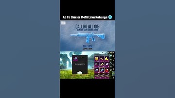 M416 Glacier Back in BGMI Classic Crate #shorts #pubgmobile #bgmi #darrowgaming