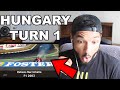 American FIRST REACTION to ALL TURN 1 CRASHES AT HUNGARORING (Hungary GP Crashes)