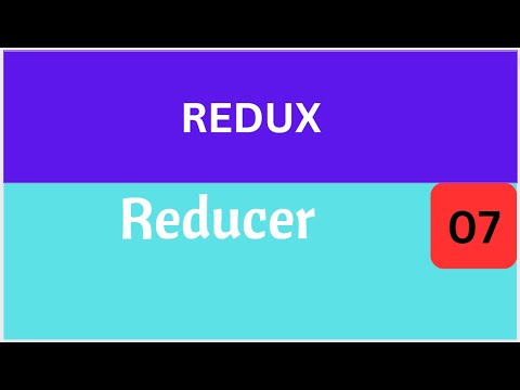 Reducer in Redux in telugu