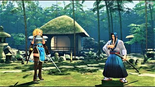 LEVEL 5 Charlotte VS Ukyo Tachibana Samurai Shodown 2019 BATTLE MATCH screenshot 3