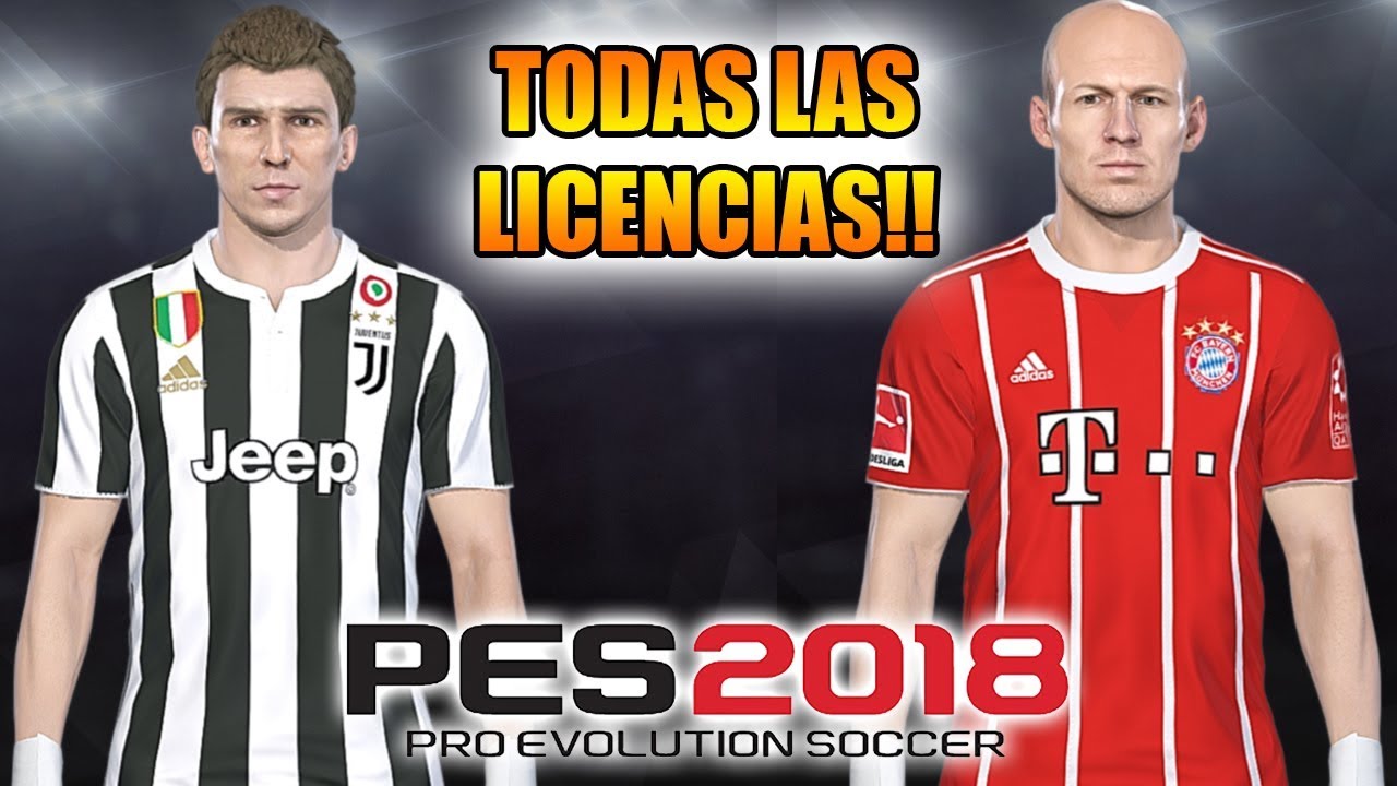 COMO LICENCIAR TODOS LOS EQUIPOS Y SELECCIONES EN PES 2018 (PC) | Bundesliga, Premier League y más!!