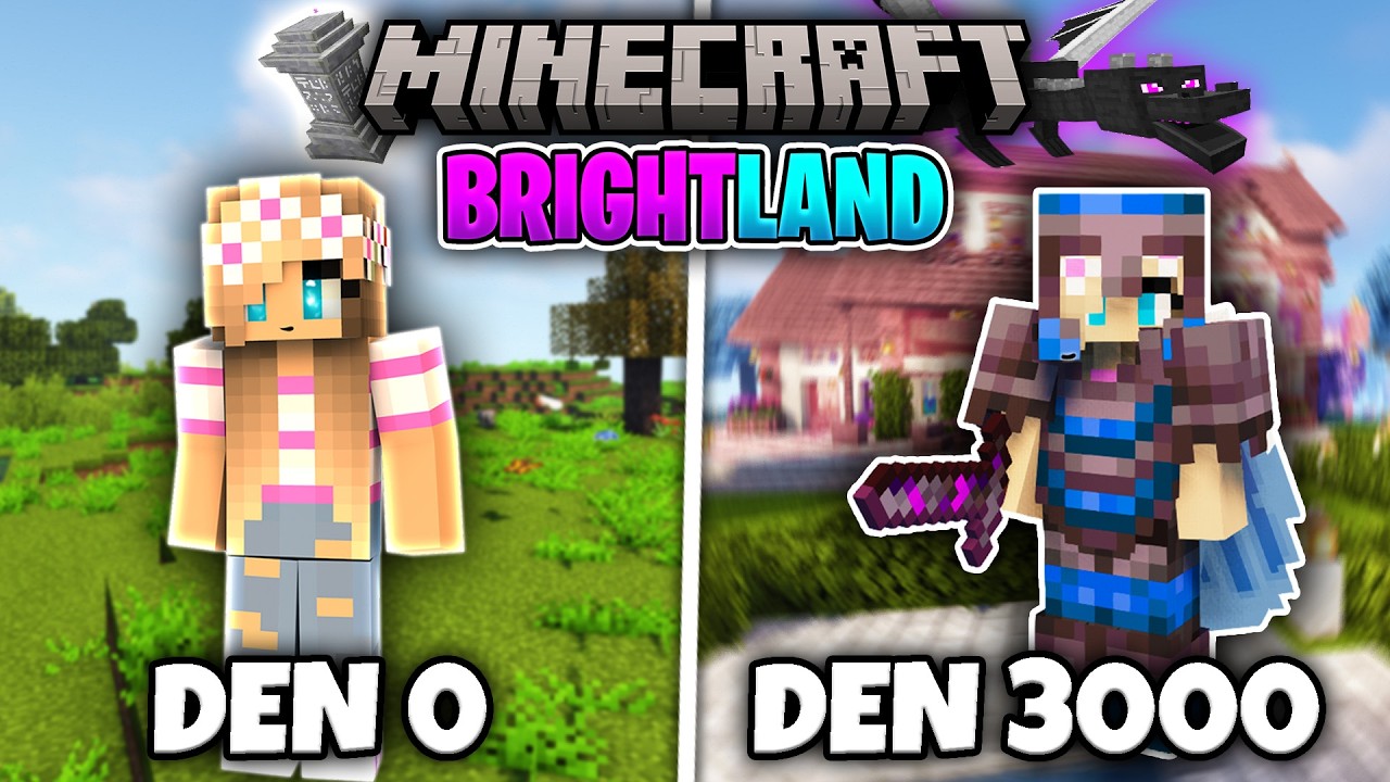 Prožila jsem 3000 dní na BRIGHTLANDU!🌺[ULTIMÁTNÍ FILM]