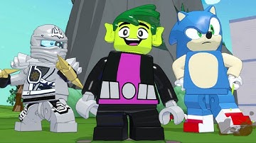 LEGO Dimensions - All Characters - Reactions to Collectibles (Waves 1-9)