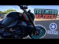 Je test la mt09 2023 en a2   cest affolant