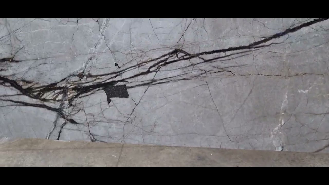 Silver Roots Marble Slab From Yesmar - YouTube