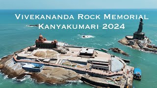 Vivekananda Rock Memorial | DJI Drone | 2024