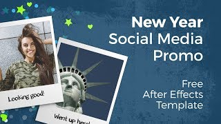 Happy New Year - Free Slideshow Template For After Effects