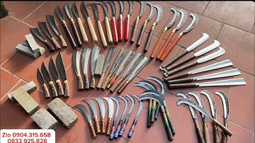 💥💥💥DAO PHÁT CỎ,DAO QUẮM,DAO ĐI RỪNG,DAO CHẶT XƯƠNG THÉP NHÍP XỊN,GIÁ TẠI LÒ RÈN .lh 0904.315.658