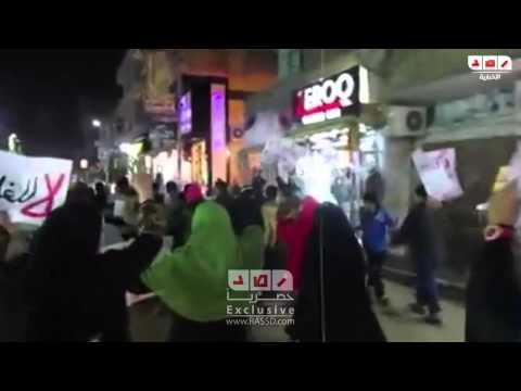 رصد الدقهلية مسيرة منددة بحكم العسكر بمدينة دكرنس