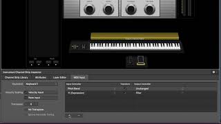 Filtering MIDI in Apple's MainStage