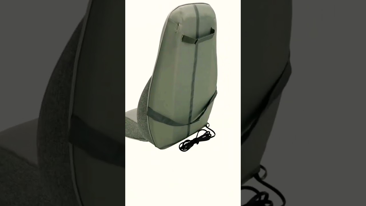 Homedics Shiatsu + Kneading & Vibration Massage Cushion with Heat, Deep Kneading, Handheld Remote, L