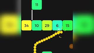 Snake vs Block Survive 40 seconds with 100 balls at super speed (Level 25) Solved screenshot 5