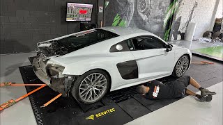 PREPARANDO R8 V10 ao vivo 🔥 Escape só o cano