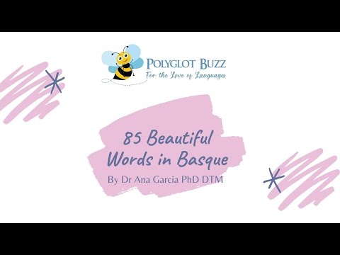 85 Beautiful Words in Basque