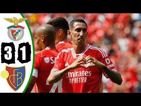 Бенфика - Базель. Обзор матча. Дебют Анхеля Ди Мария.