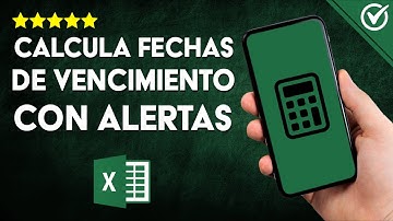 Cómo CALCULAR FECHAS de CADUCIDAD con Alertas en Excel - Tutorial para Crear Recordatorios 📆