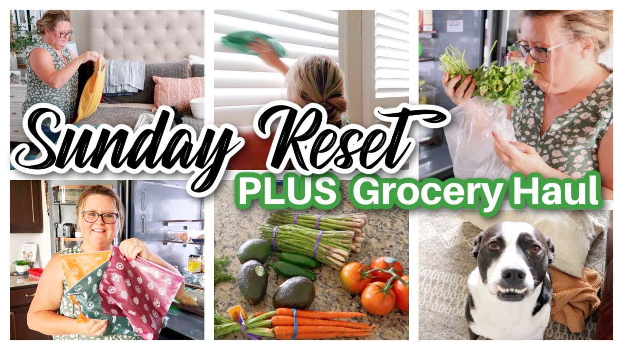 SUNDAY RESET 2022 EPARÉ PRODUCE BAGS HOW I KEEP VEGGIES FRESH